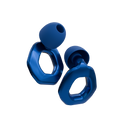 Wave ISF Festival Edition blue earplugs product photo - best earplugs for music festivals and live events India