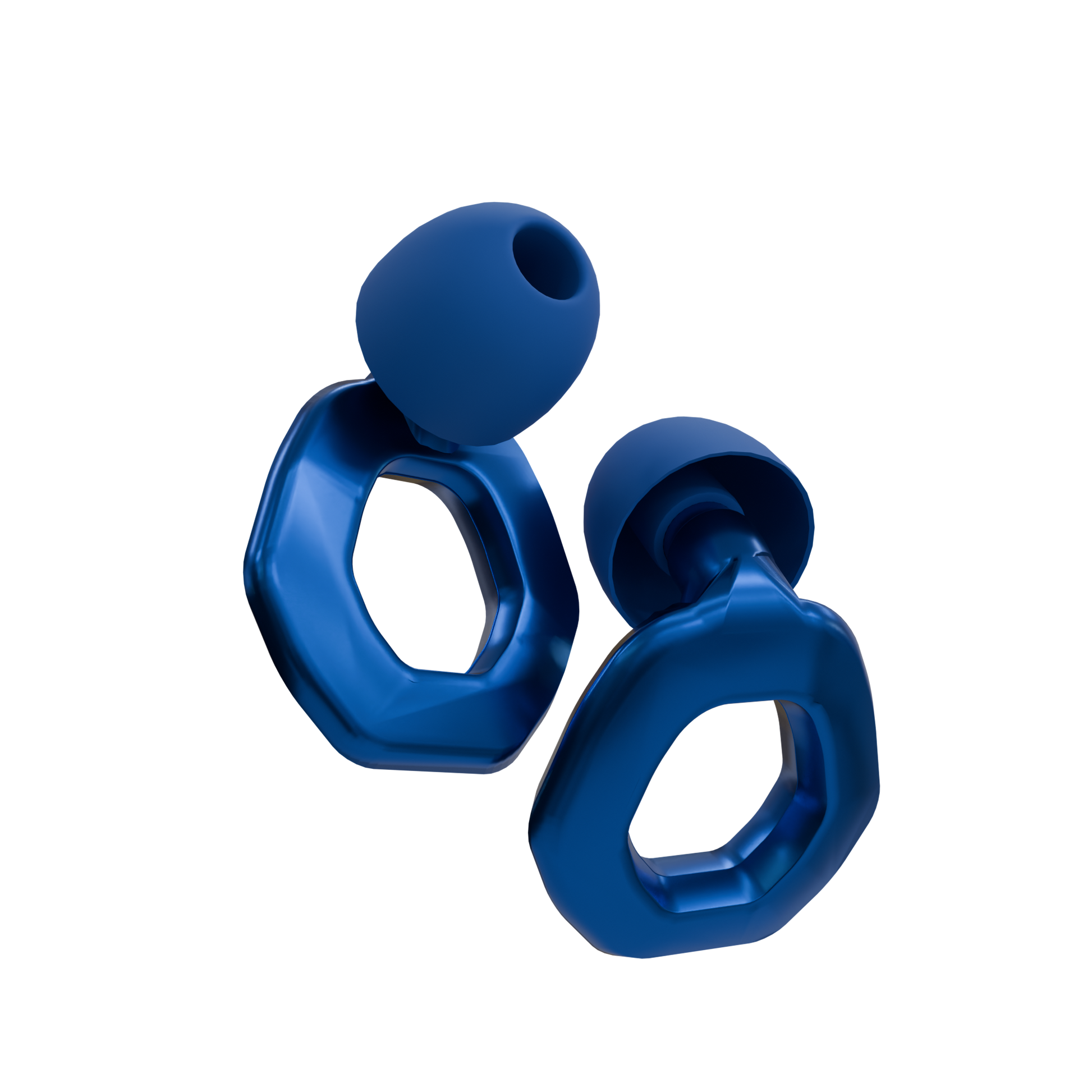 Wave ISF Festival Edition blue earplugs product photo - best earplugs for music festivals and live events India