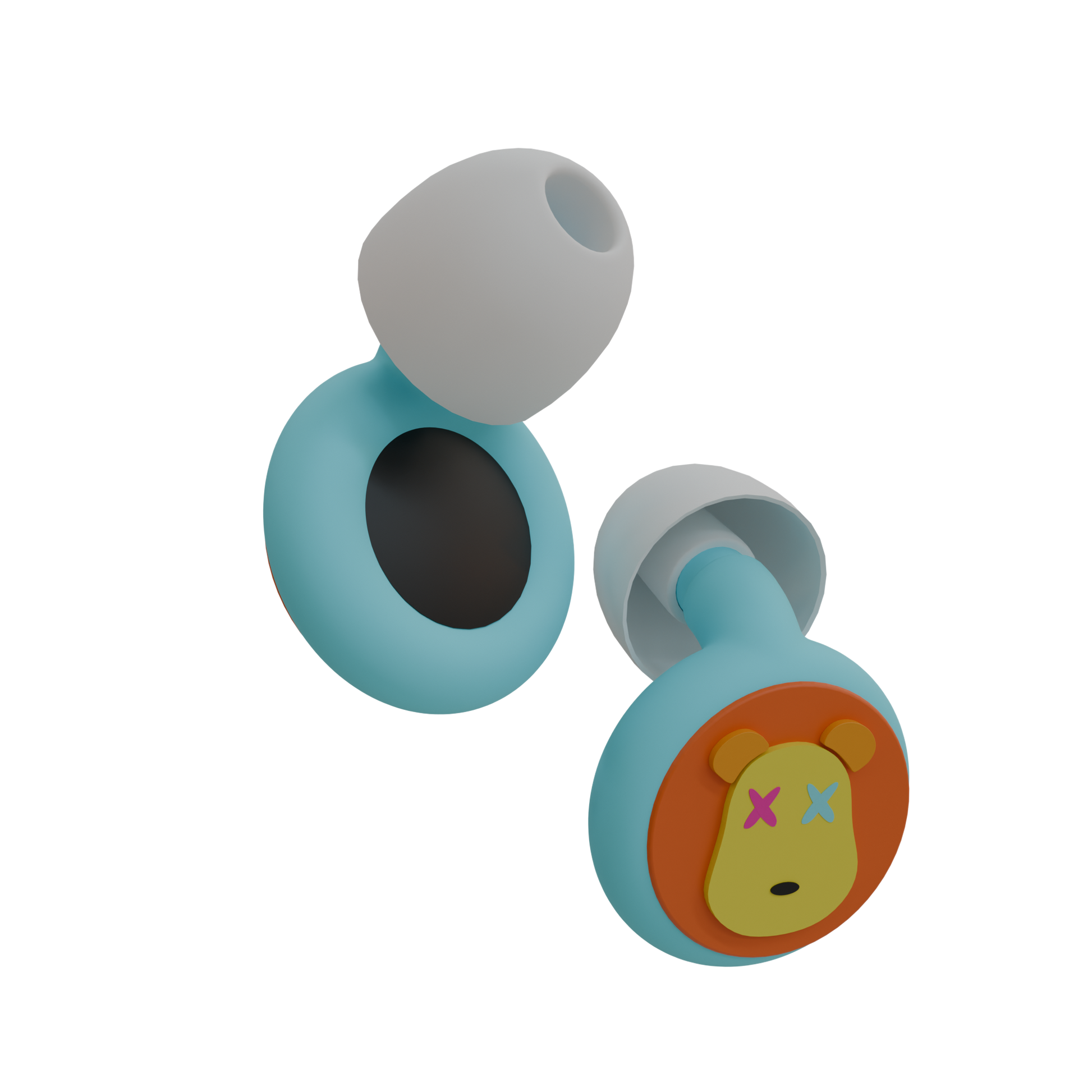 Wave Snuggle kids earplugs product photo - soft safe hearing protection earplugs for children at school India