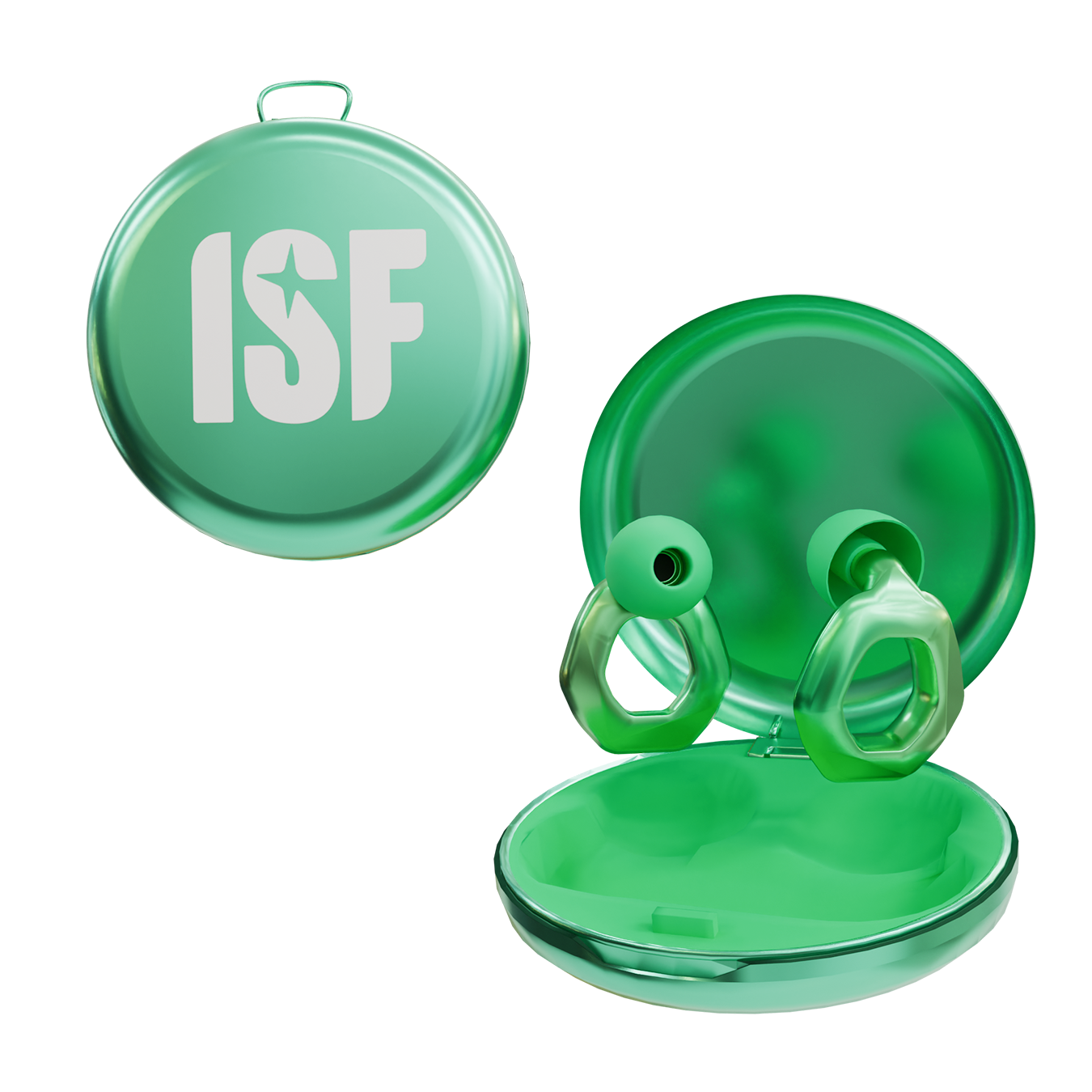 Wave ISF Festival Edition earplugs inside carrying case - portable concert earplugs with protective case India
