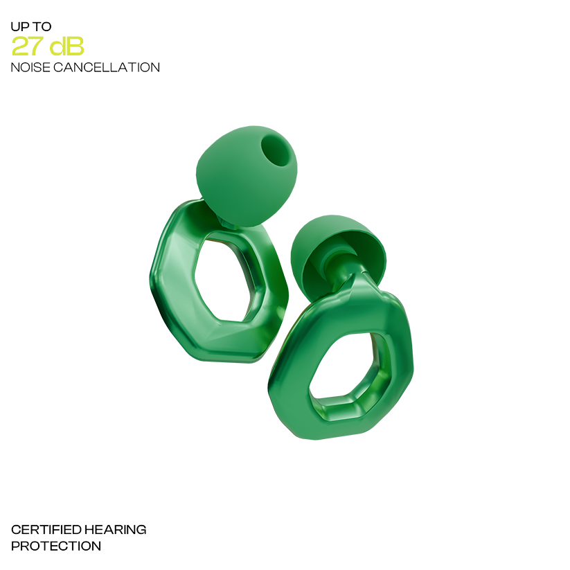 Wave ISF Festival Edition earplugs 27dB - best earplugs for concerts and outdoor music festivals India