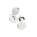 Wave Pro white earplugs product photo - noise filtering earplugs for flights travel and deep focus India
